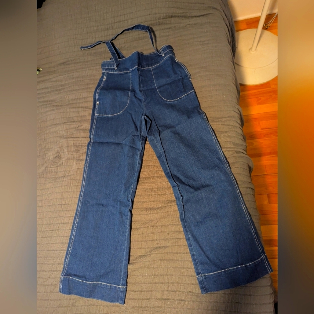 Modcloth Flat Front Tie Waist Jeans